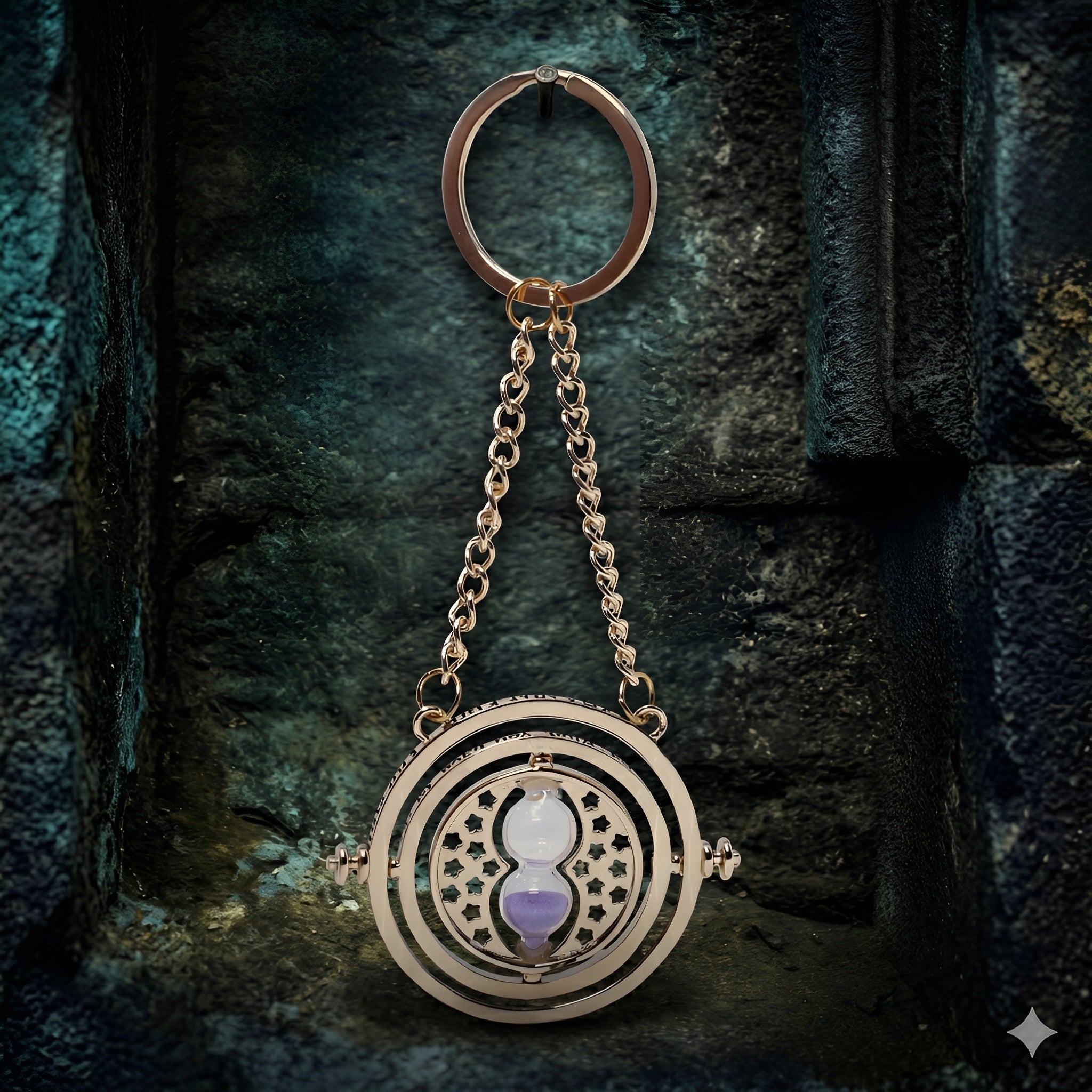 HARRY POTTER Magic Time Turner Keyring – A Magical Collectible for Every Wizarding World Fan