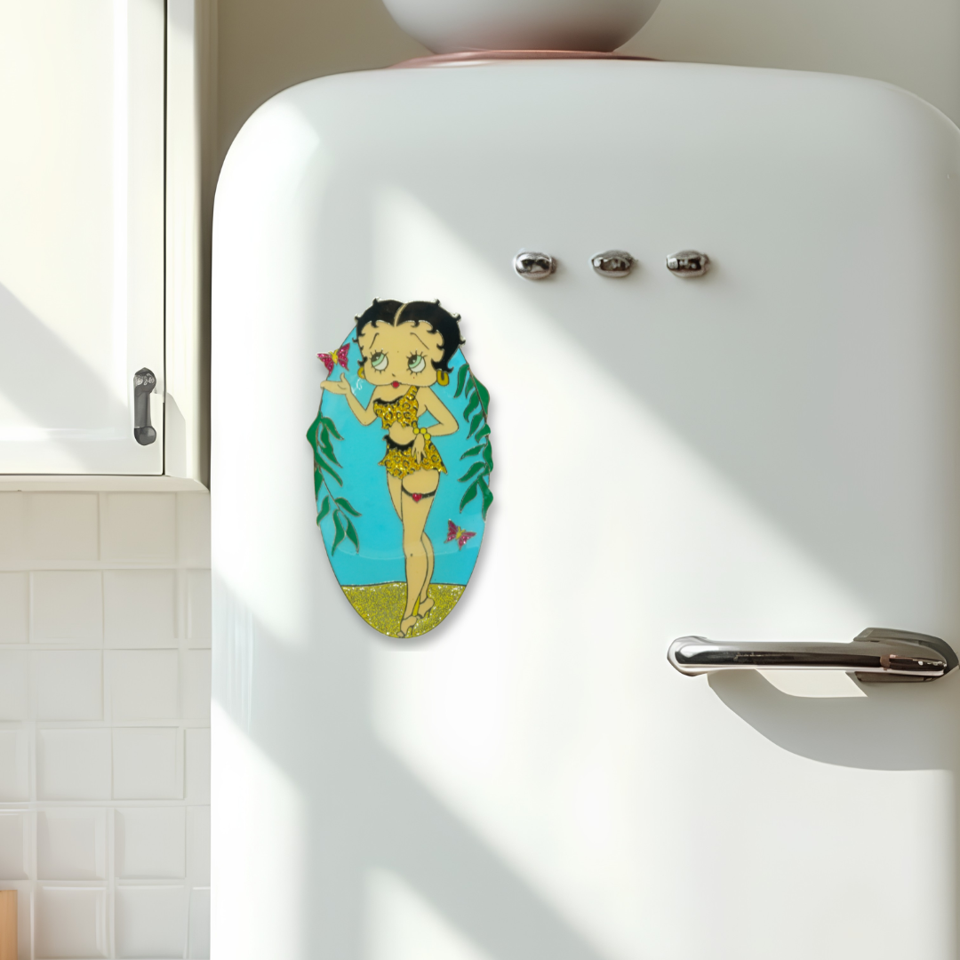 Betty Boop Jungle Queen Fridge Magnet