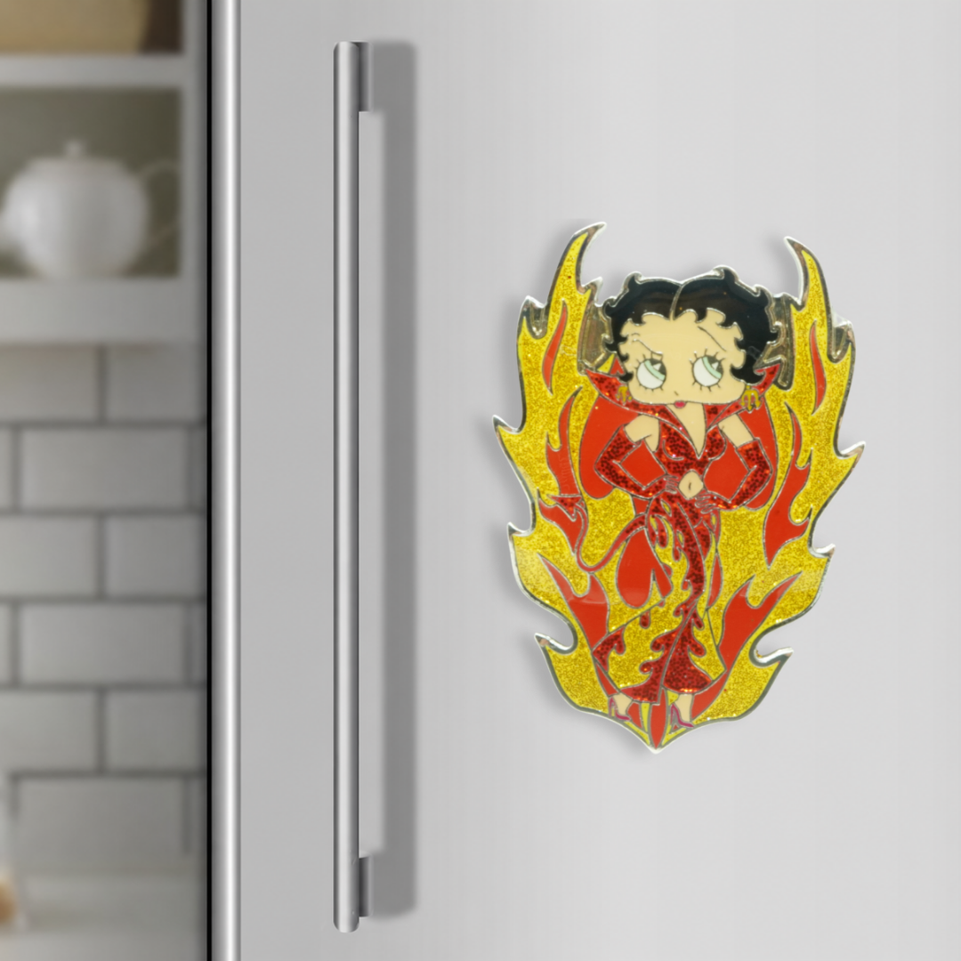 Betty Boop Badgirl Fridge Magnet