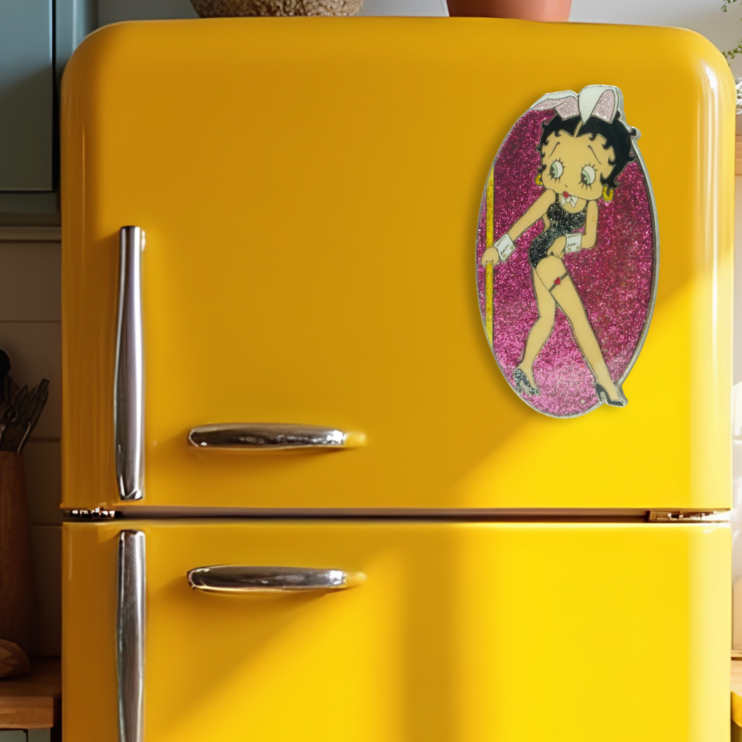 Betty Boop Bunny Fridge Magnet