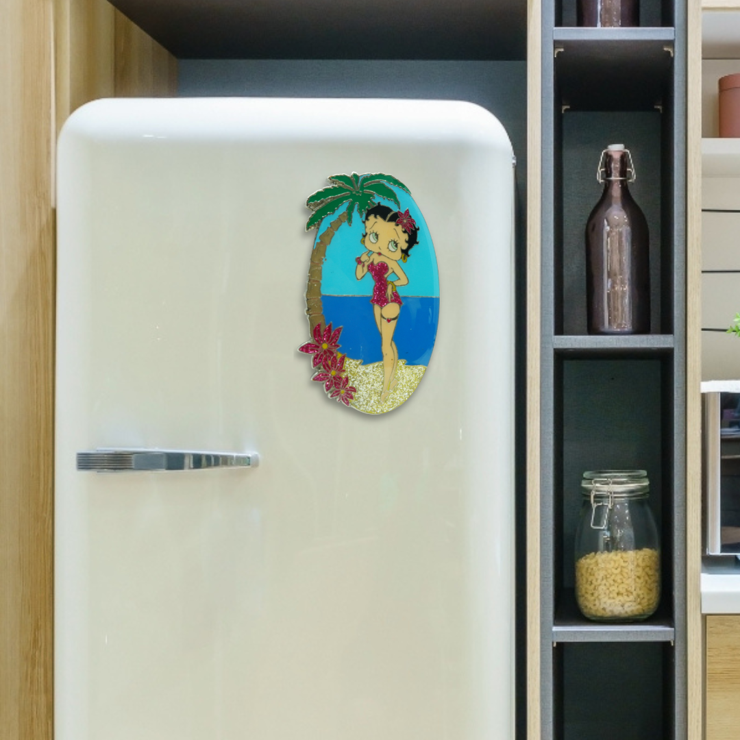 Betty Boop Paradise Fridge Magnet