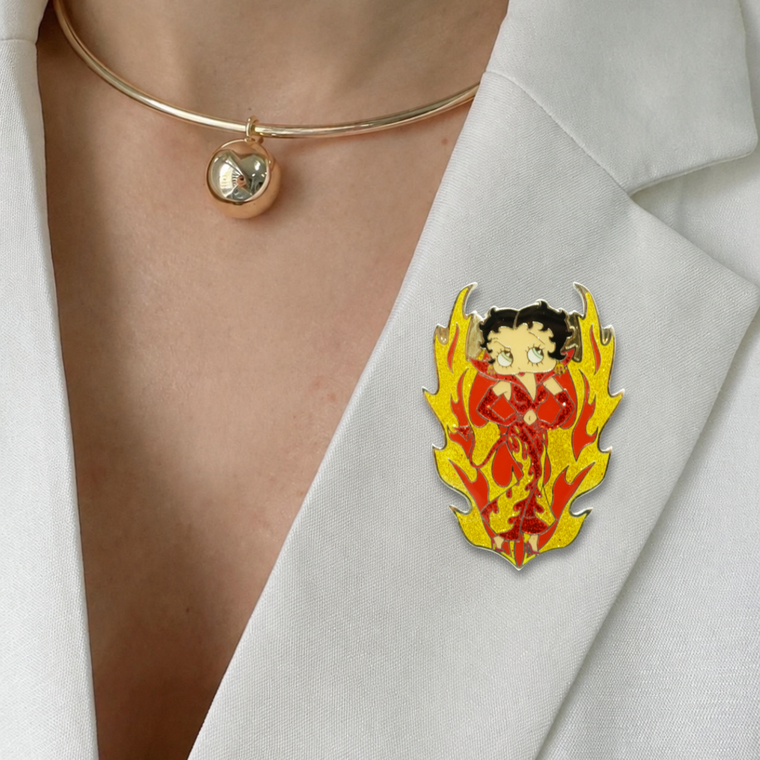 Betty Boop Badgirl Lapel Pin