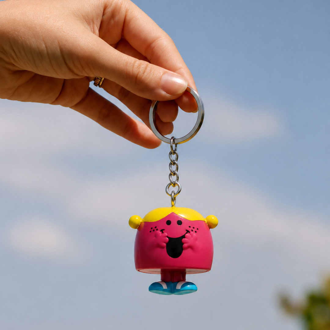 Little Miss Chatterbox Keyring