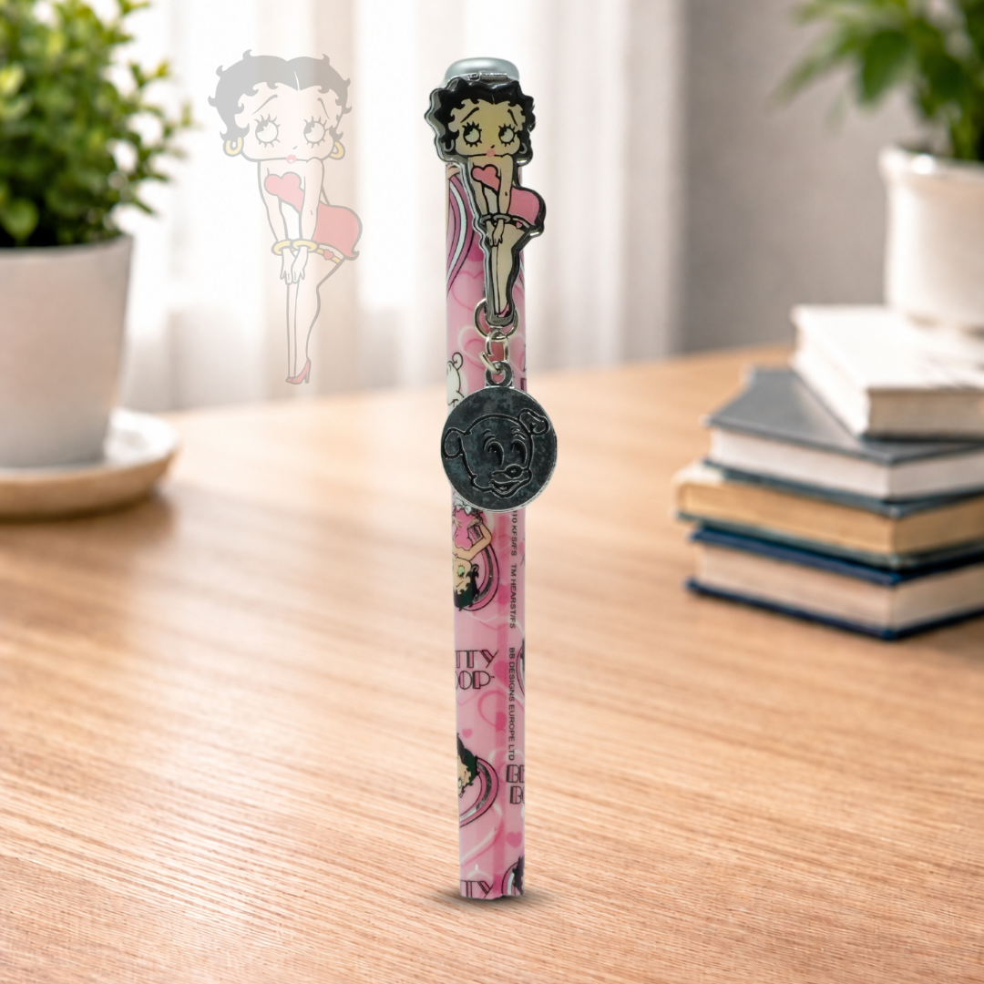 Betty Boop Pink Charm Pen