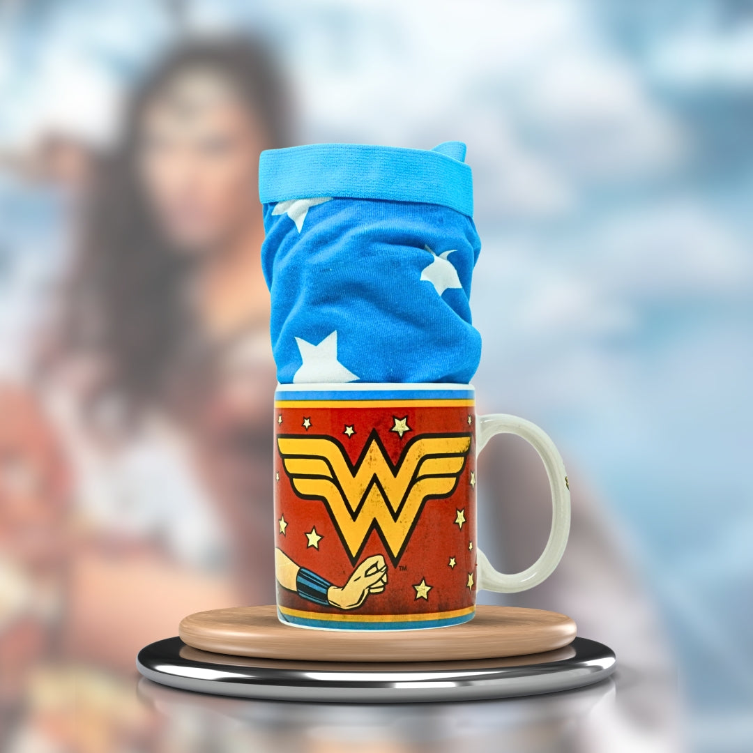DC Wonder Woman Mug & Brief Set