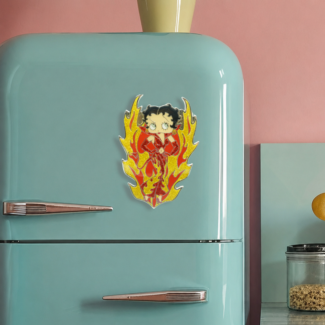 Betty Boop Badgirl Fridge Magnet
