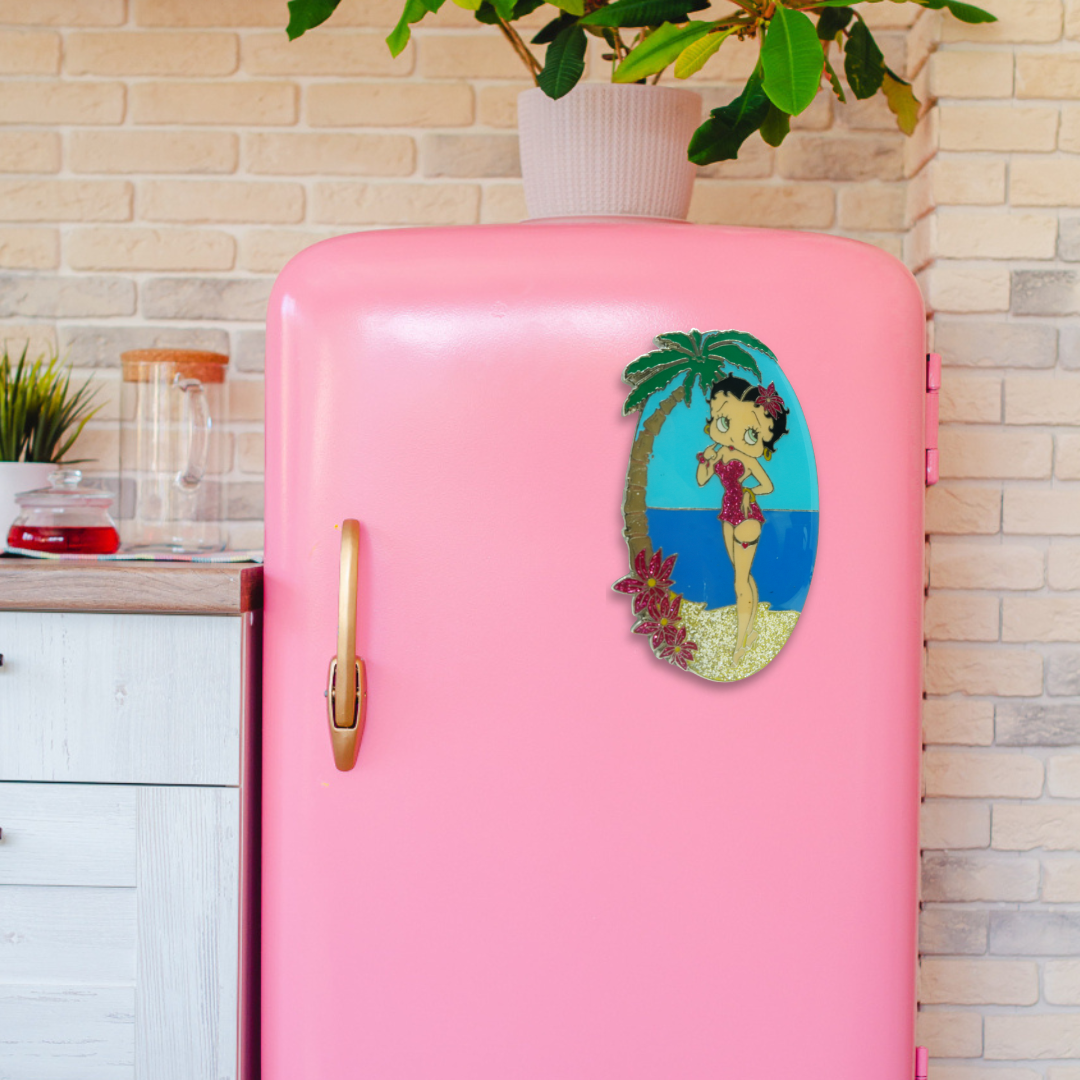Betty Boop Paradise Fridge Magnet