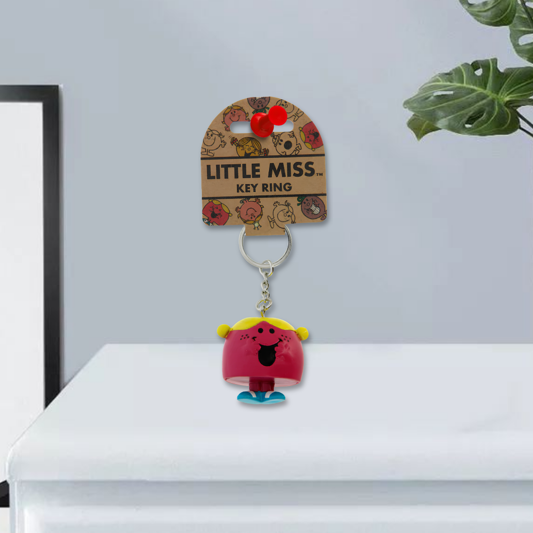Little Miss Chatterbox Keyring