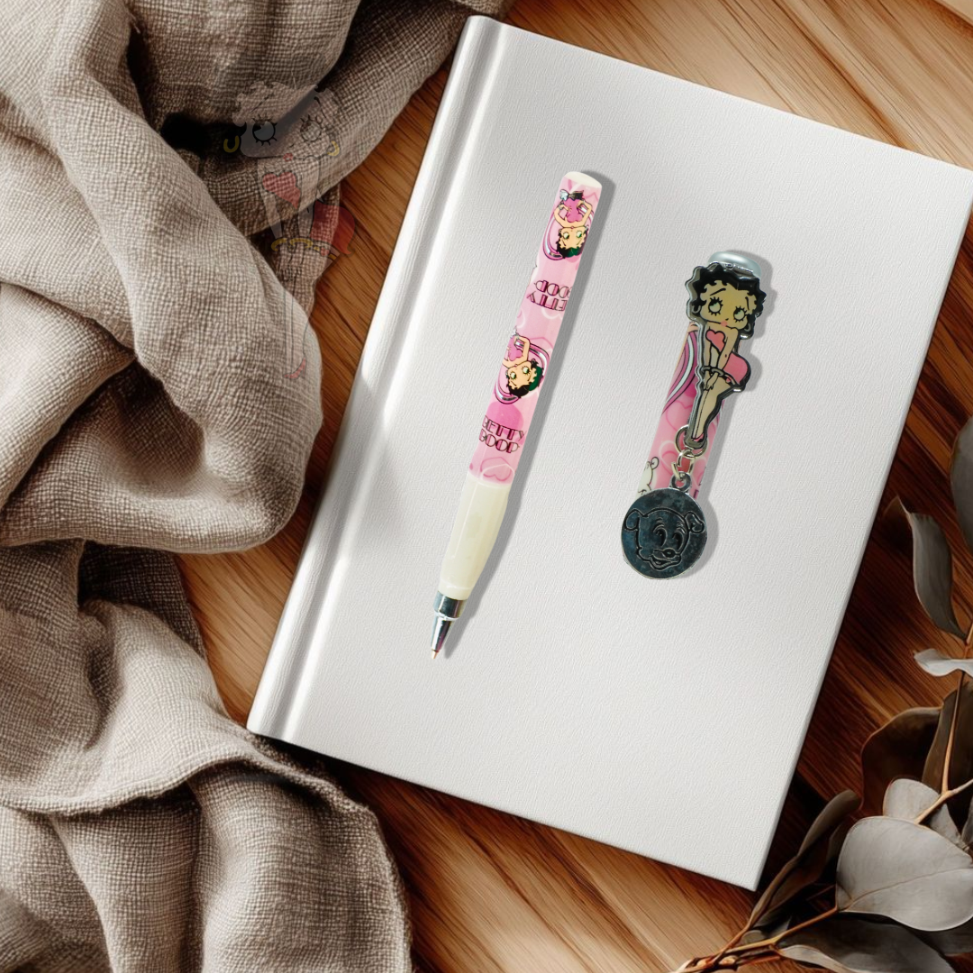 Betty Boop Pink Charm Pen