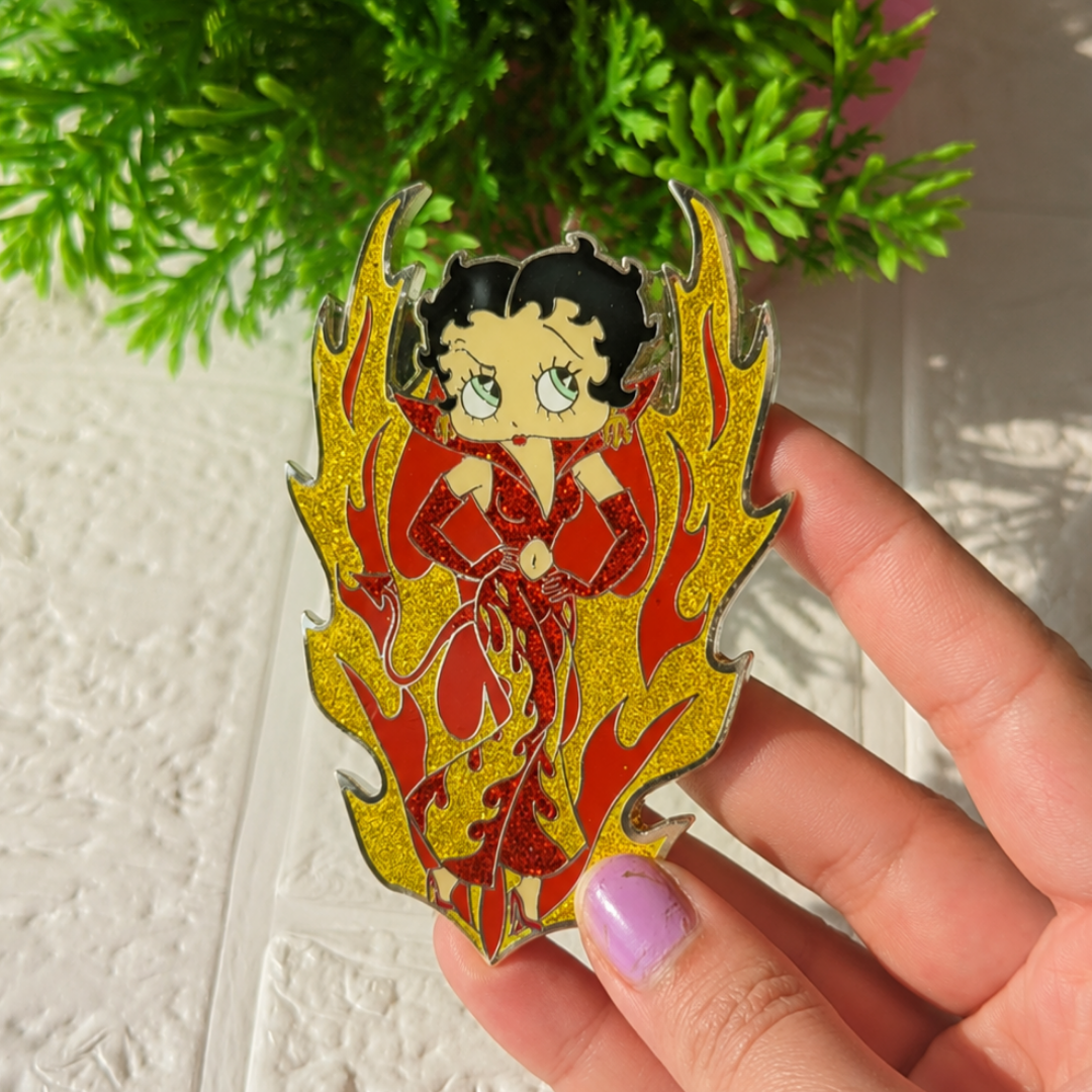 Betty Boop Badgirl Fridge Magnet
