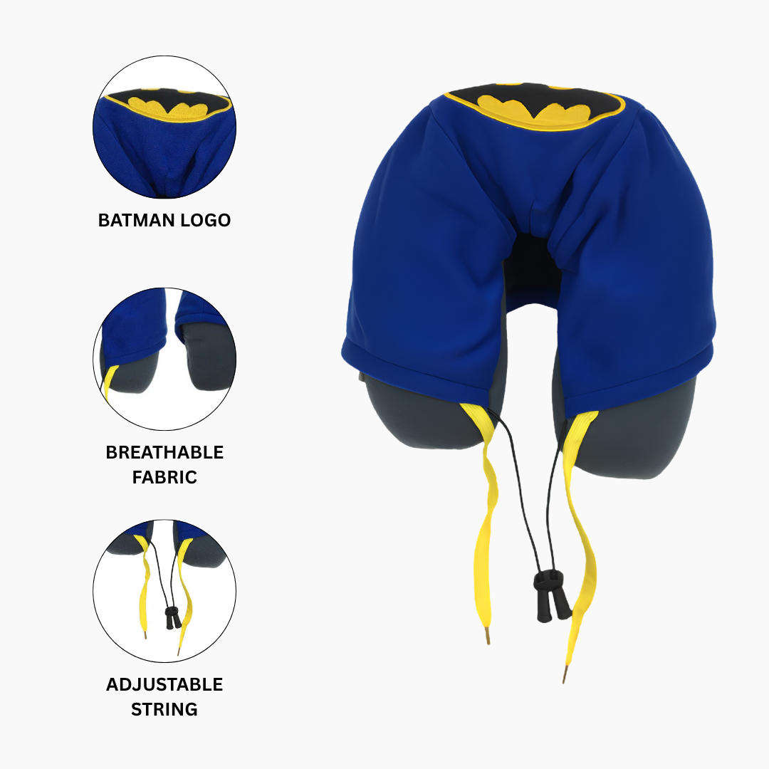 DC Batman U-Shaped Neck Pillow