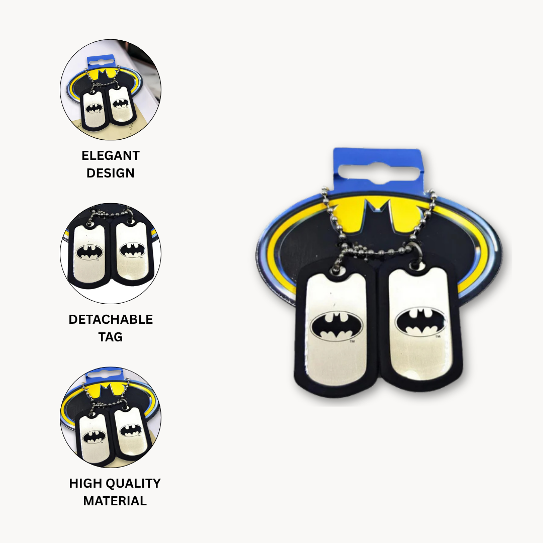 DC Comic Batman Necklace-Logo Pendant