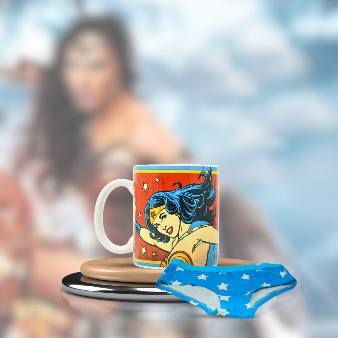 DC Wonder Woman Mug & Brief Set