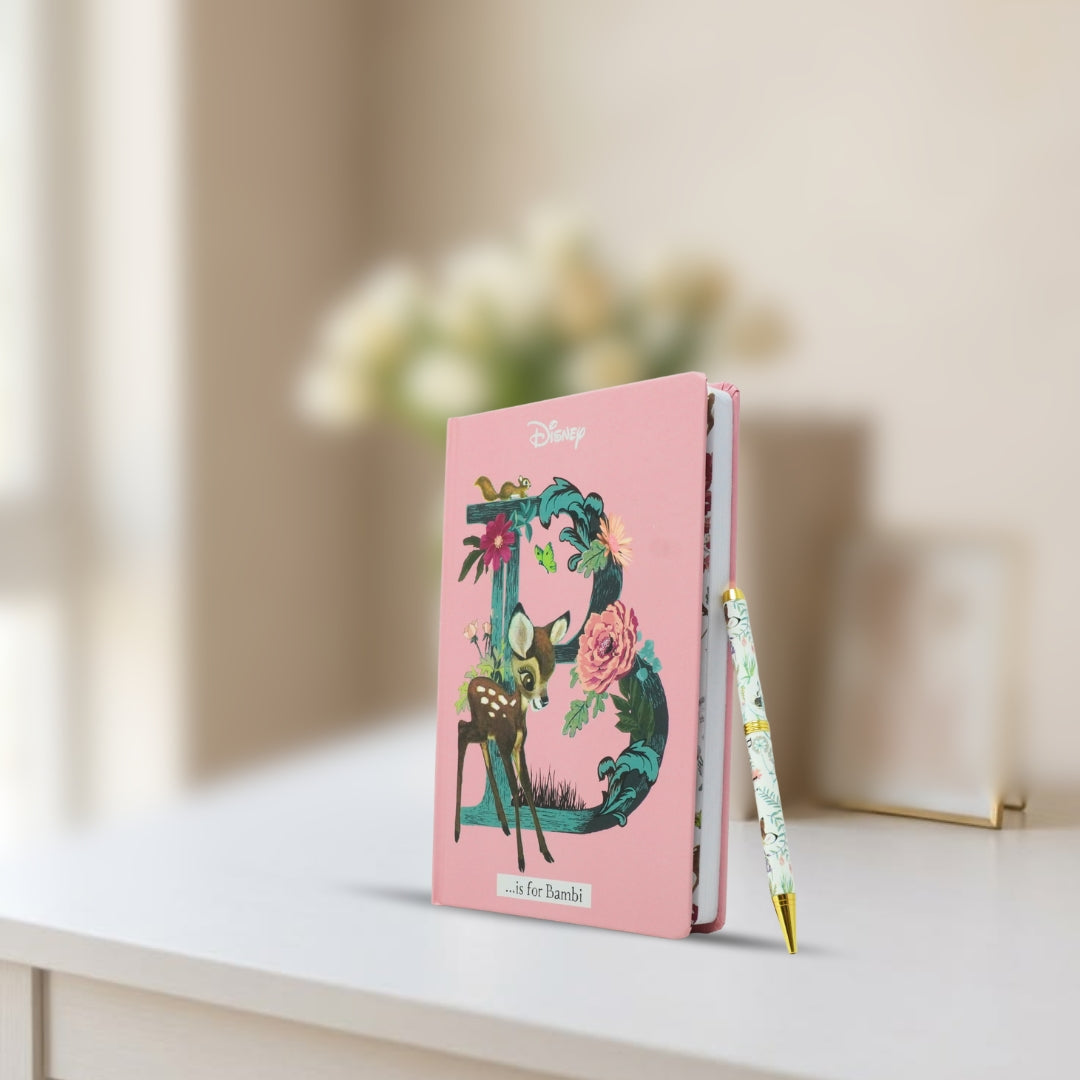 Bambi A5 Notebook & Pen Set-Disney