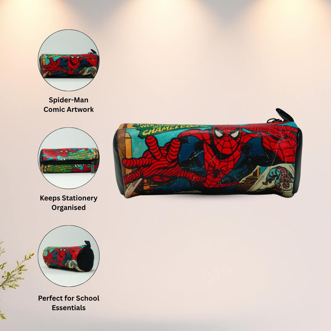 Spider-Man Comic Print Pencil Case Pouch