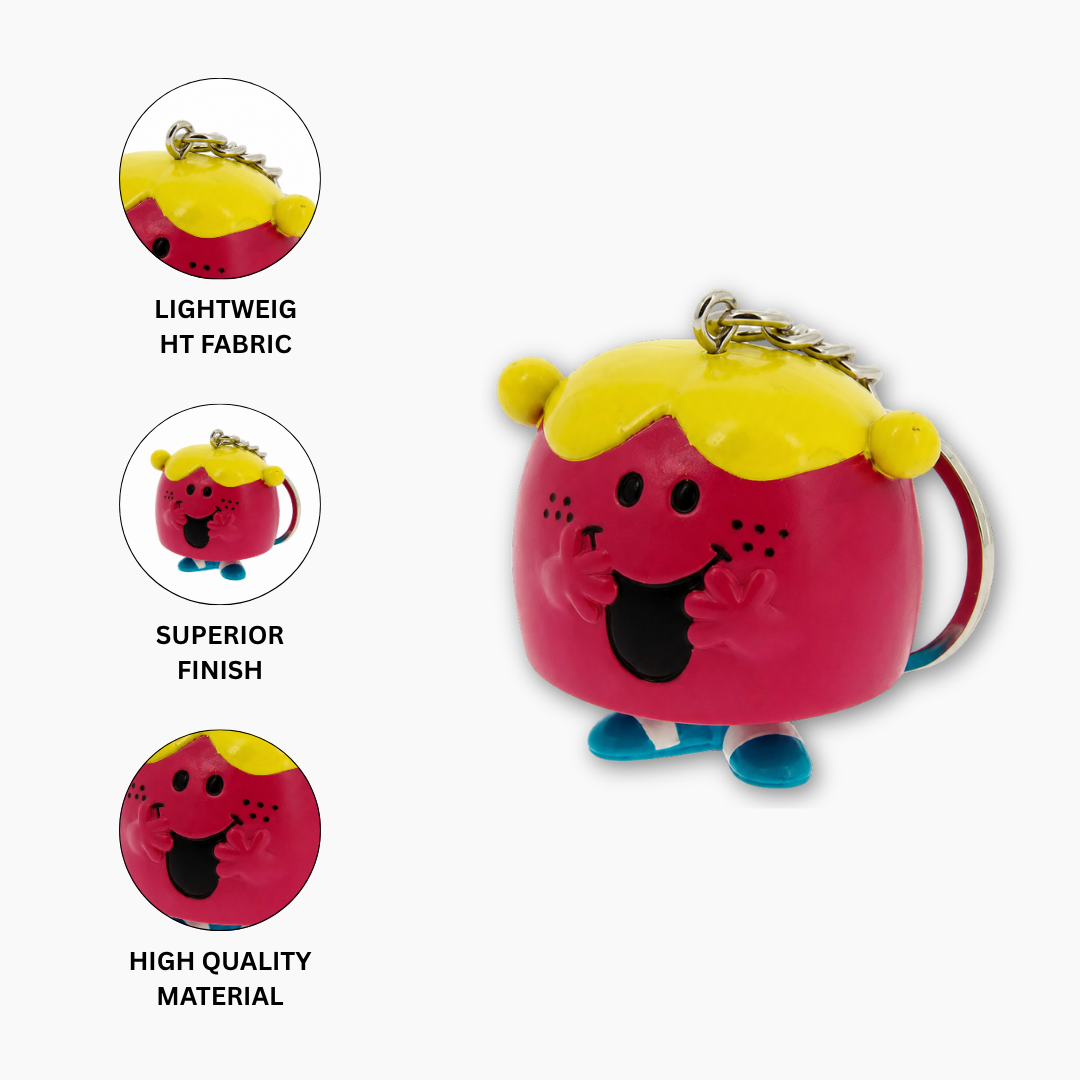 Little Miss Chatterbox Keyring