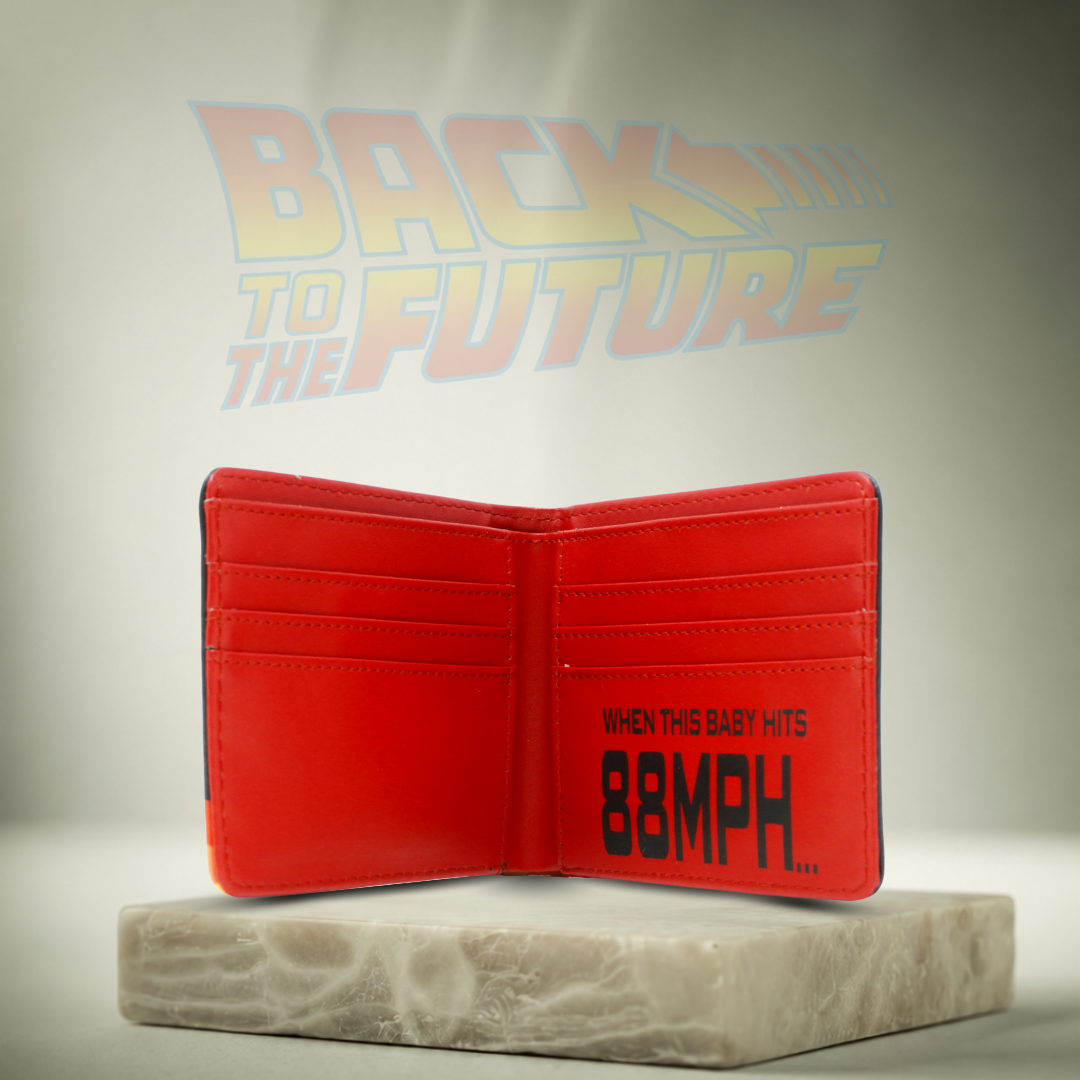 Back to the Future DeLorean Bi-Fold Wallet