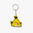 Angry Birds Keyring –Yellow Keychain