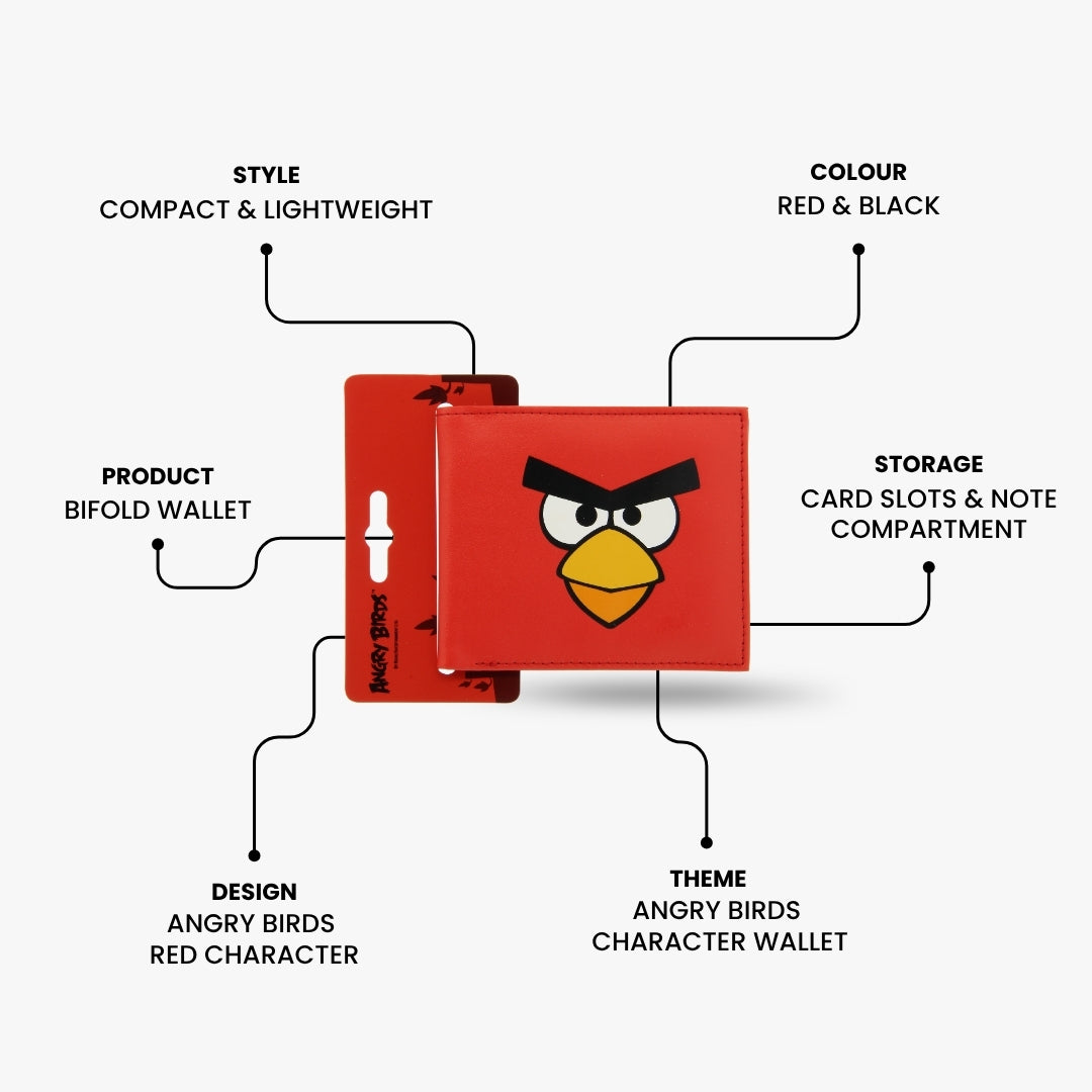 Angry Birds Red Face Wallet 6