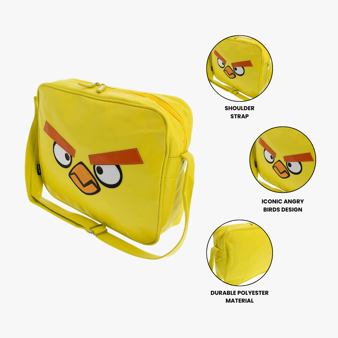 Angry Birds Yellow Messenger Bag