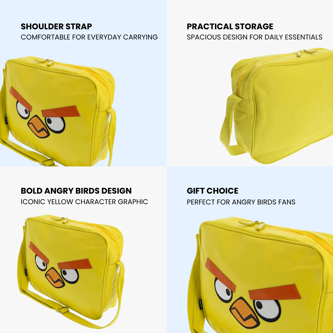 Angry Birds Yellow Messenger Bag
