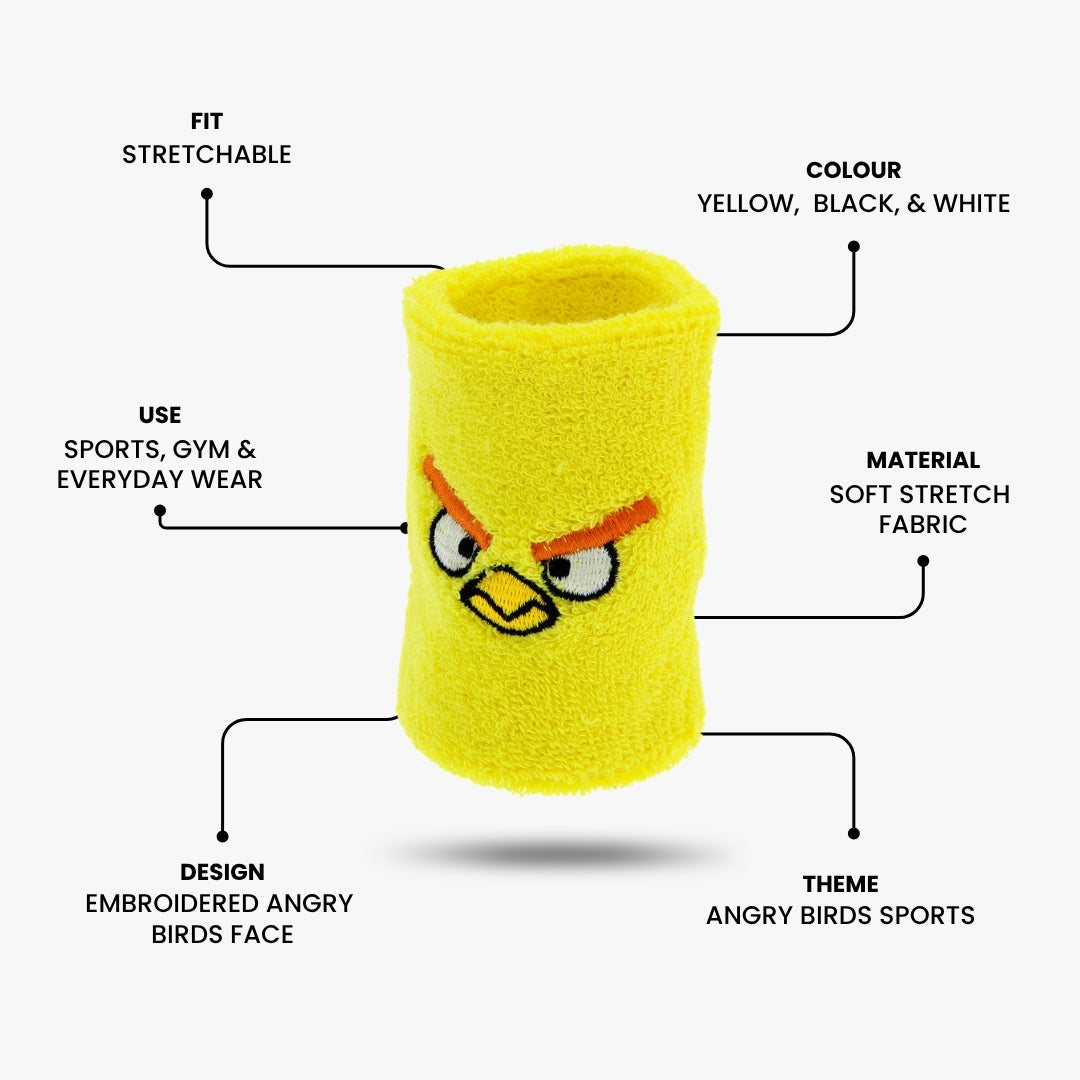 Angry Birds Wrist Yellow Band 5