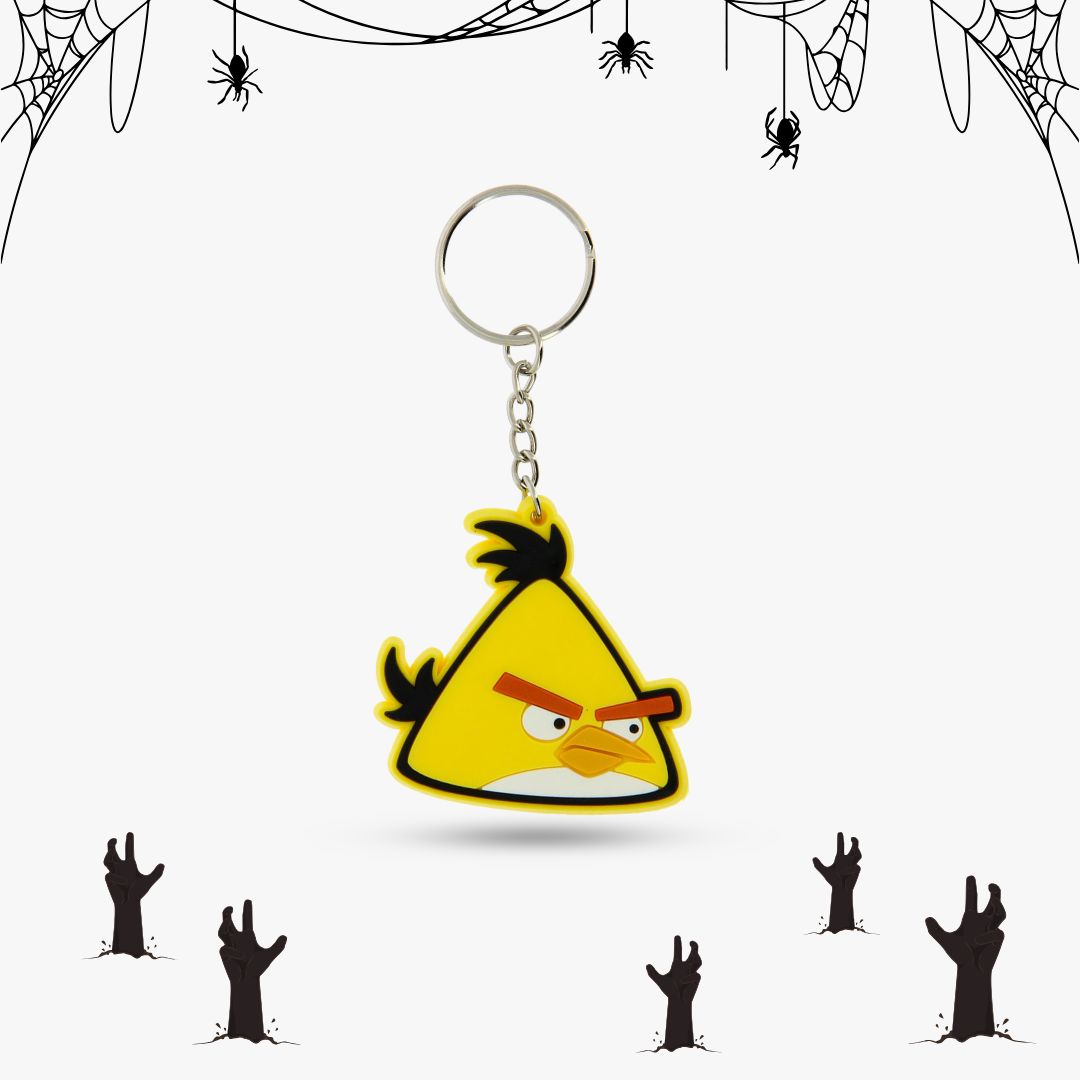 Angry Birds Yellow Keyring