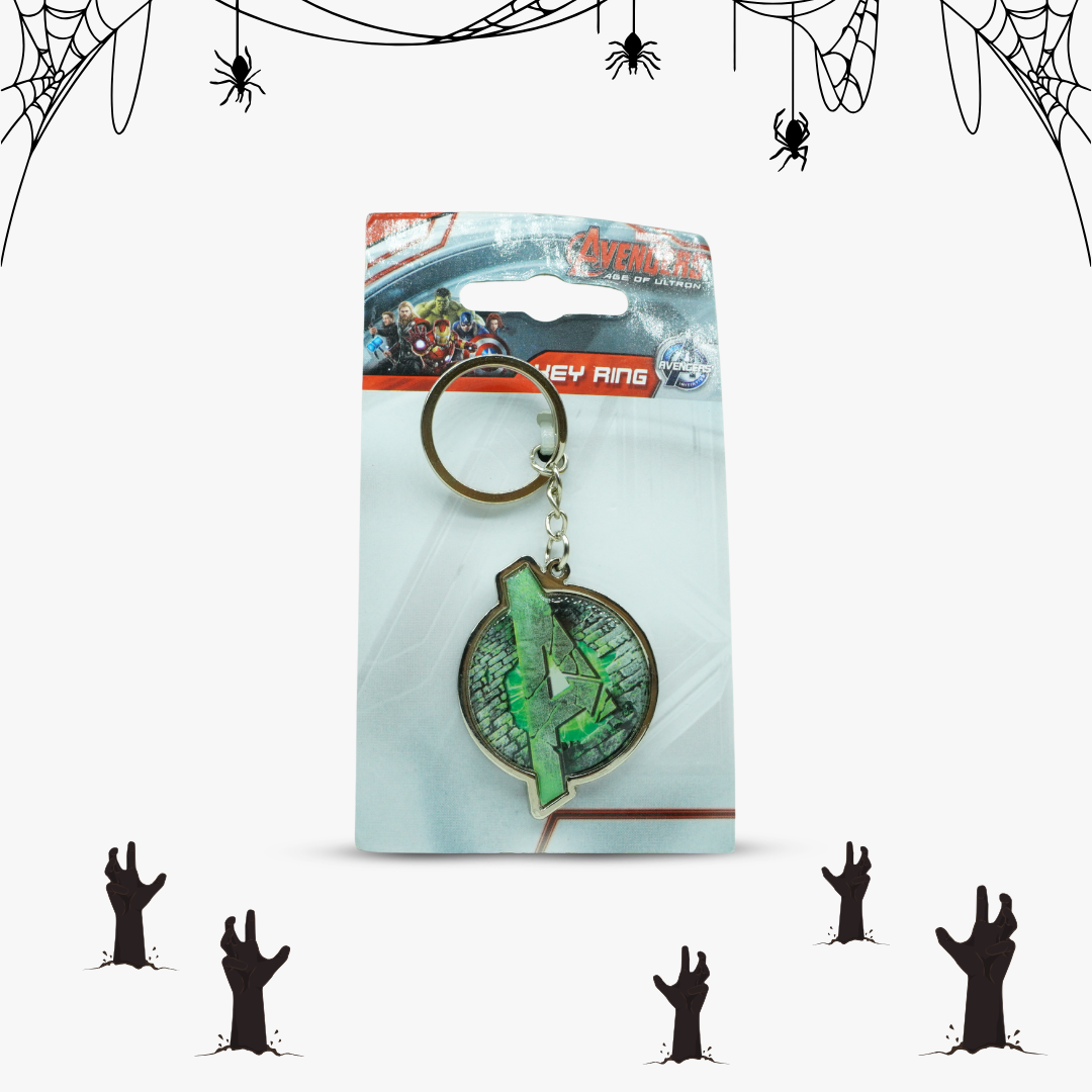 Avengers Hulk Effect  Metal Keyring