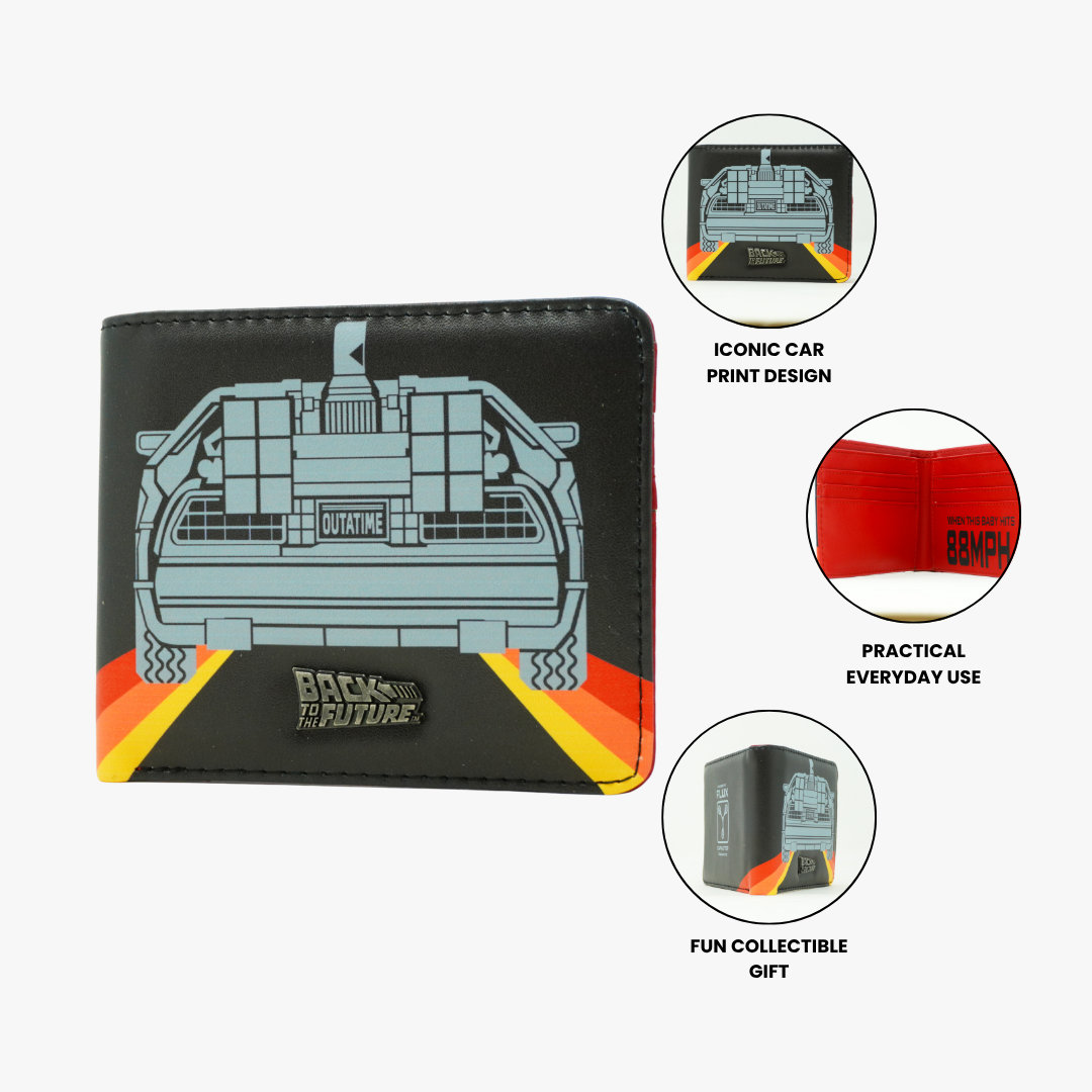 Back to the Future Leather Wallet