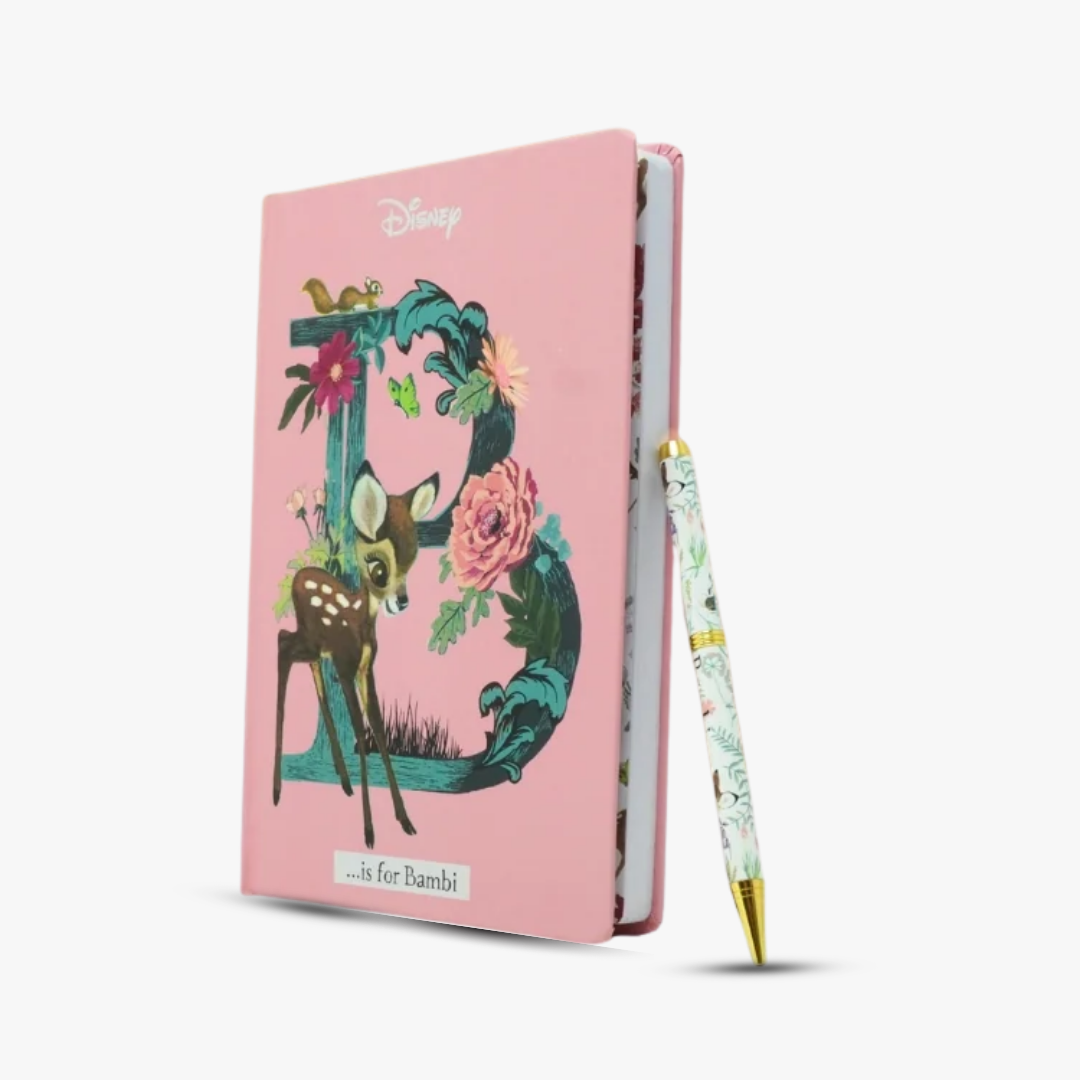 Bambi A5 Notebook & Pen Set-Disney