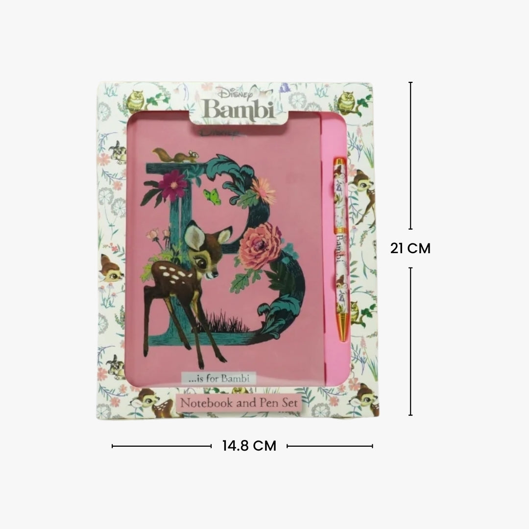 Bambi A5 Notebook Pen Set Disney 4