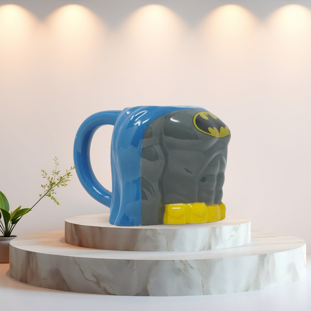Batman 3D Ceramic Mug with Cape Design