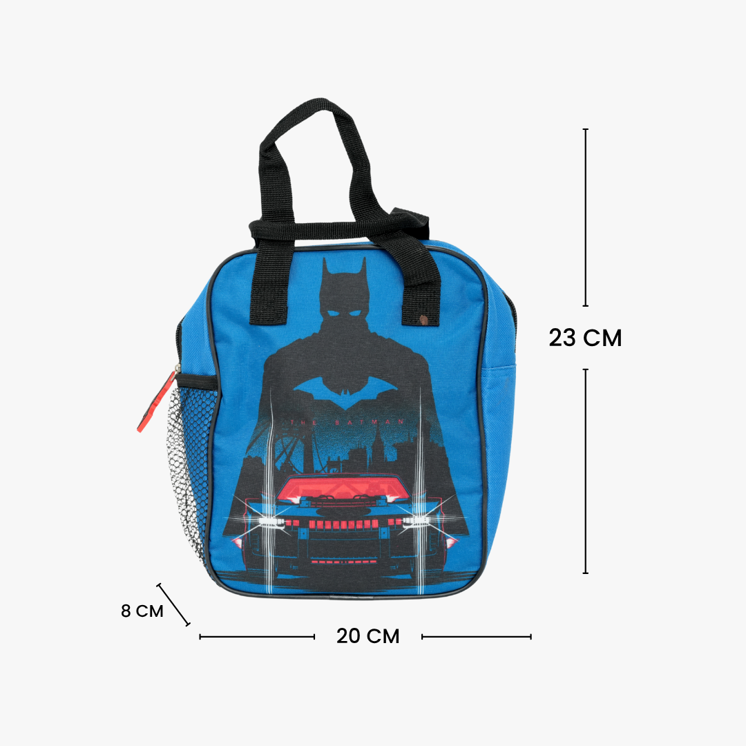 Batman Lunch Bag with Bottle Pocket