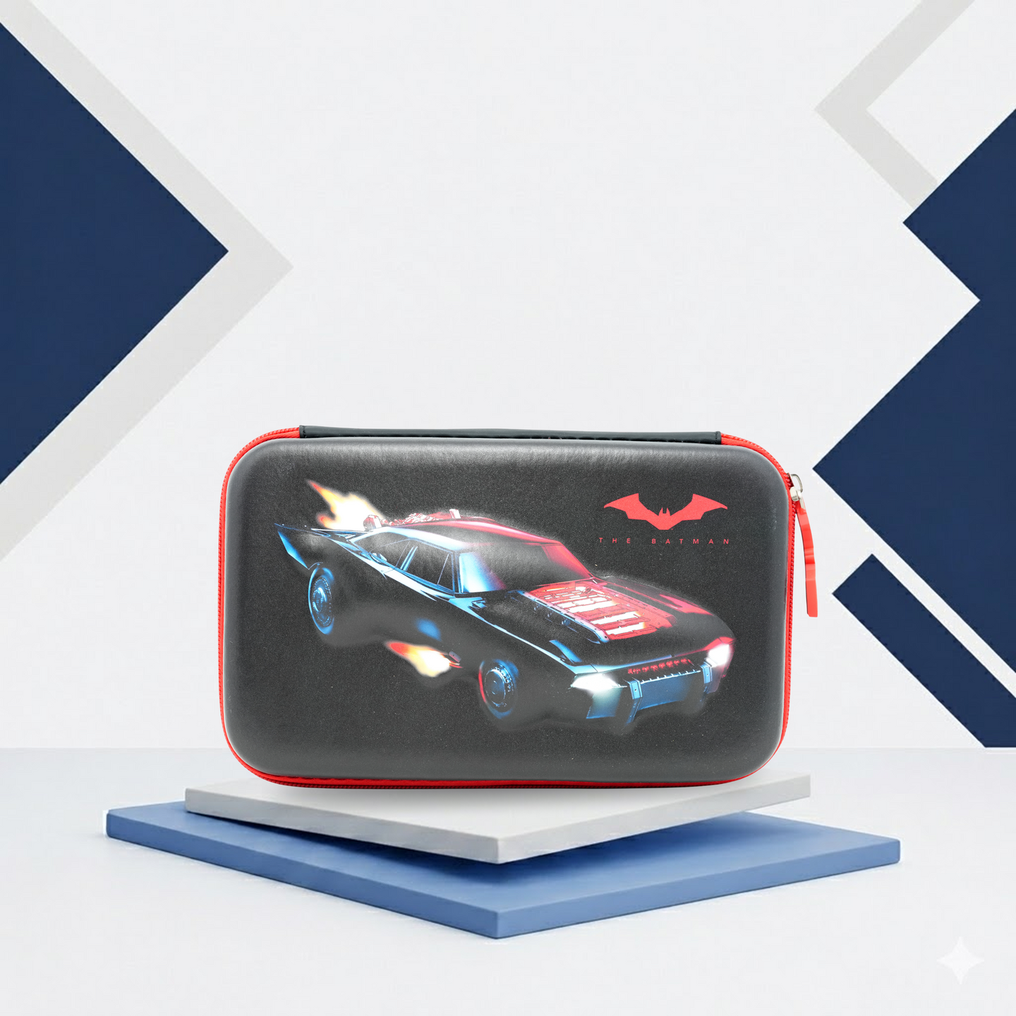 Batman Hard Shell Pencil Case Official Licensed DC Comics Stationery Organiser for School Kids Students