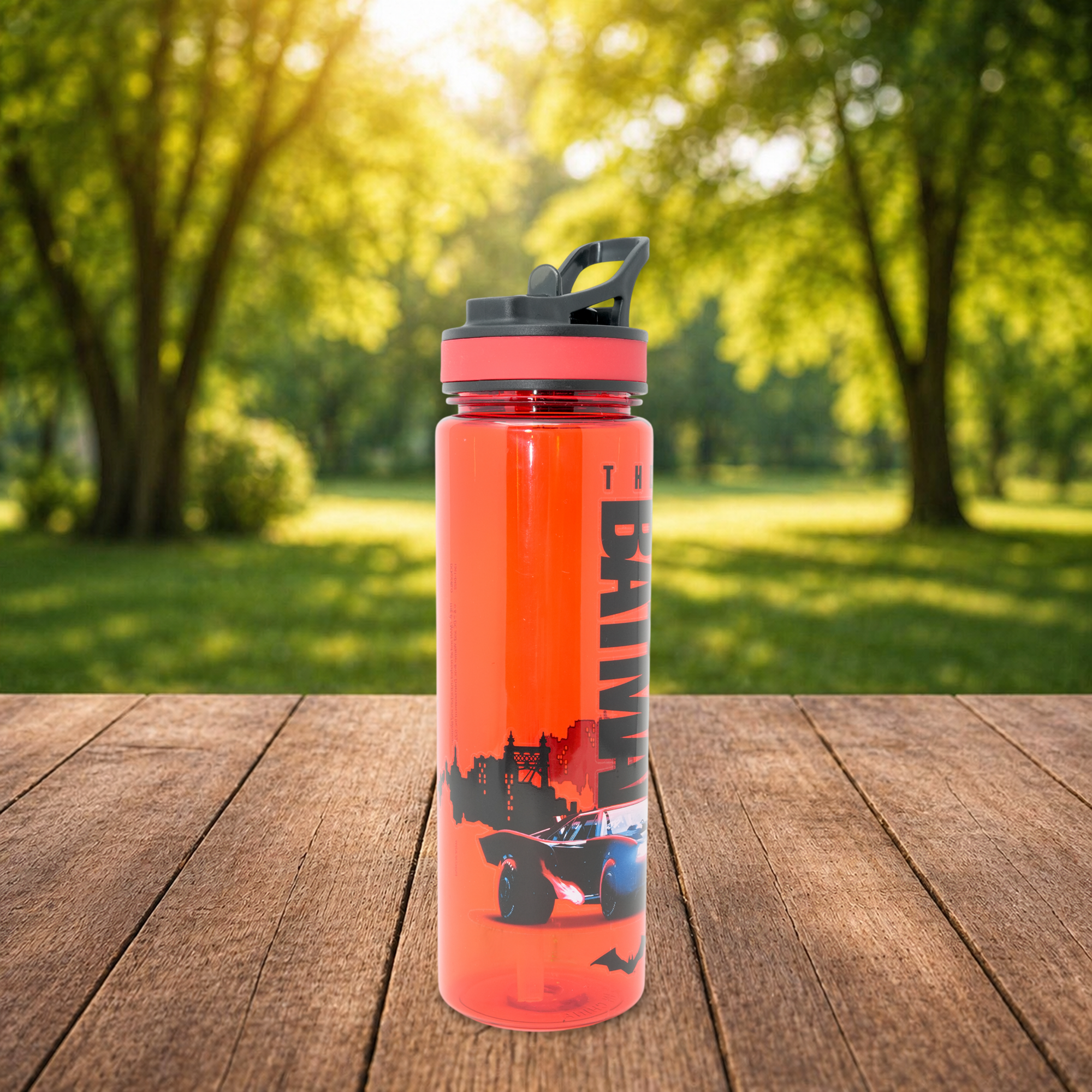 Batman Sports Sipper Water Bottle 700ml Official Licensed DC Comics Reusable Drink Bottle