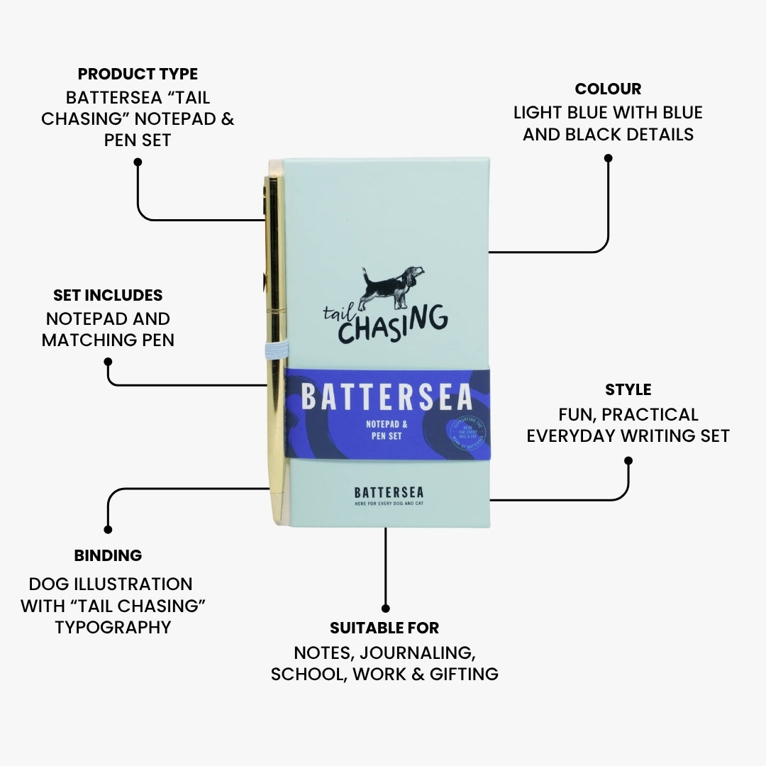 Battersea A6 Notebook Pen Set 4