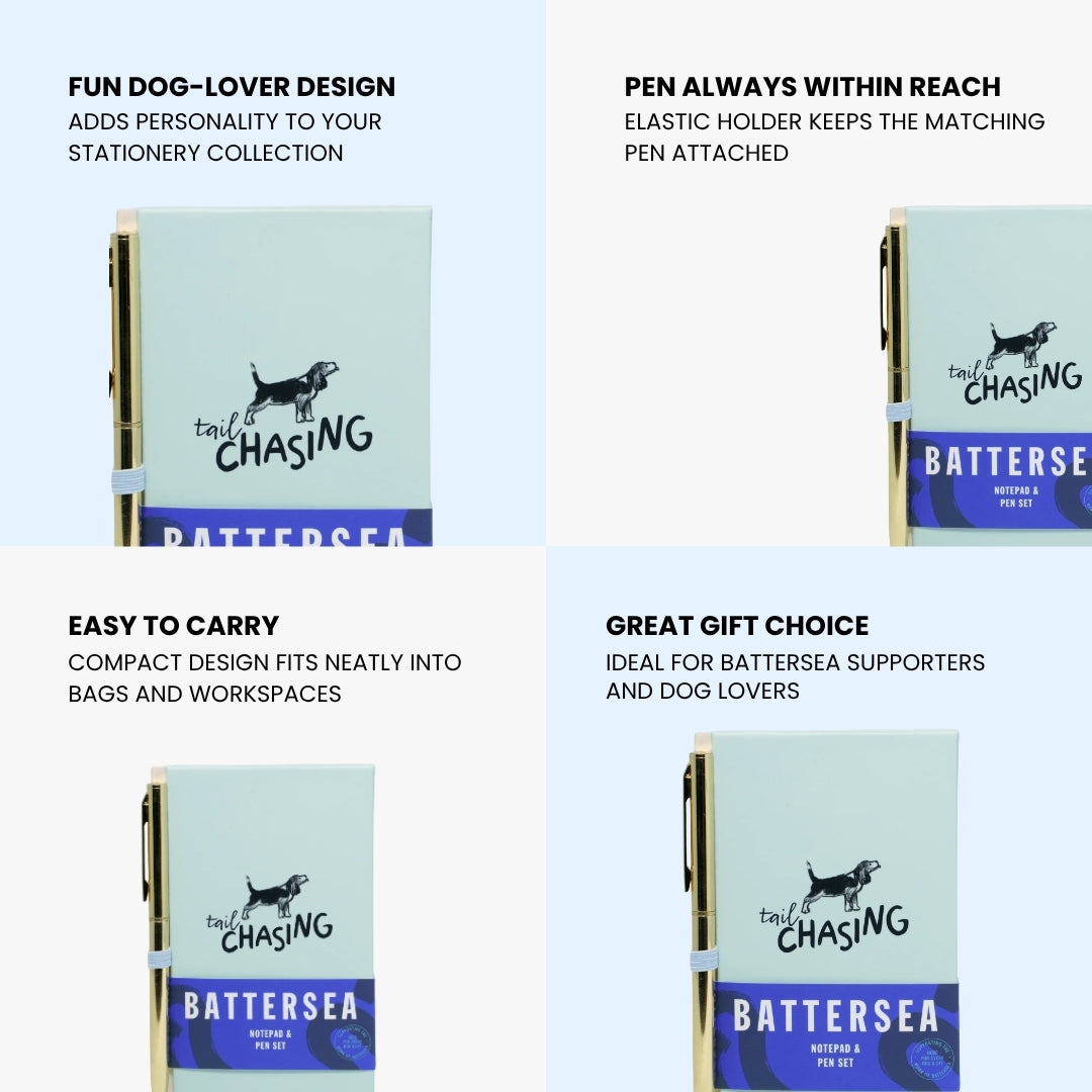 Battersea A6 Notebook Pen Set 5
