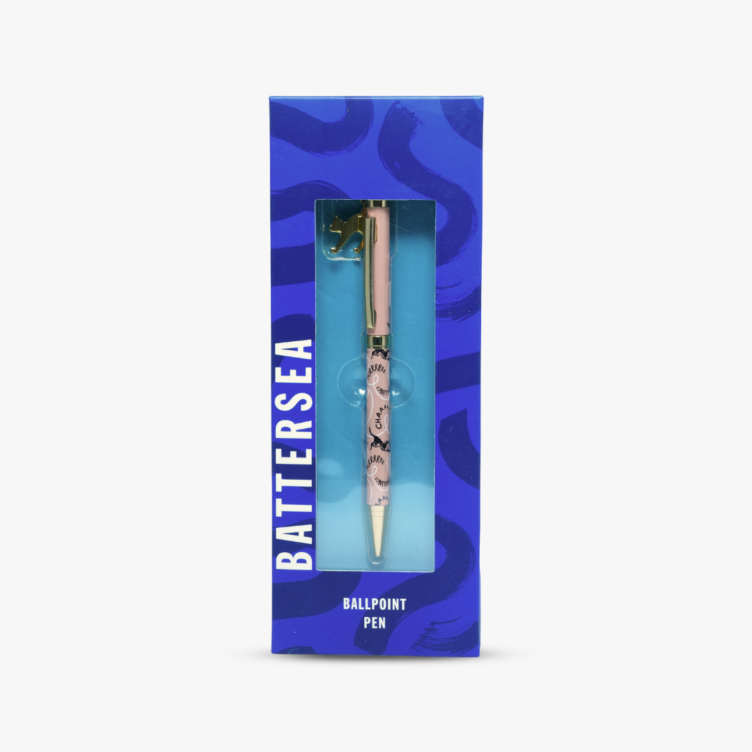 Battersea Cat Charm Ballpoint Pen