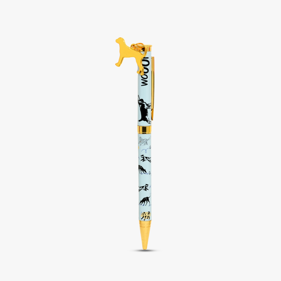 Battersea Dog Charm Ballpoint Pen