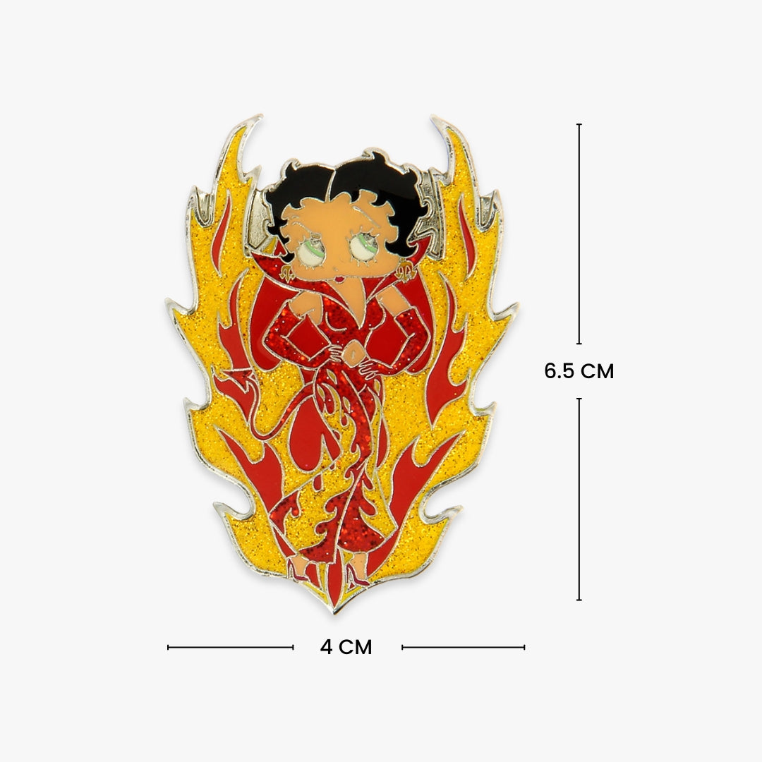 Betty Boop Badgirl Lapel Pin