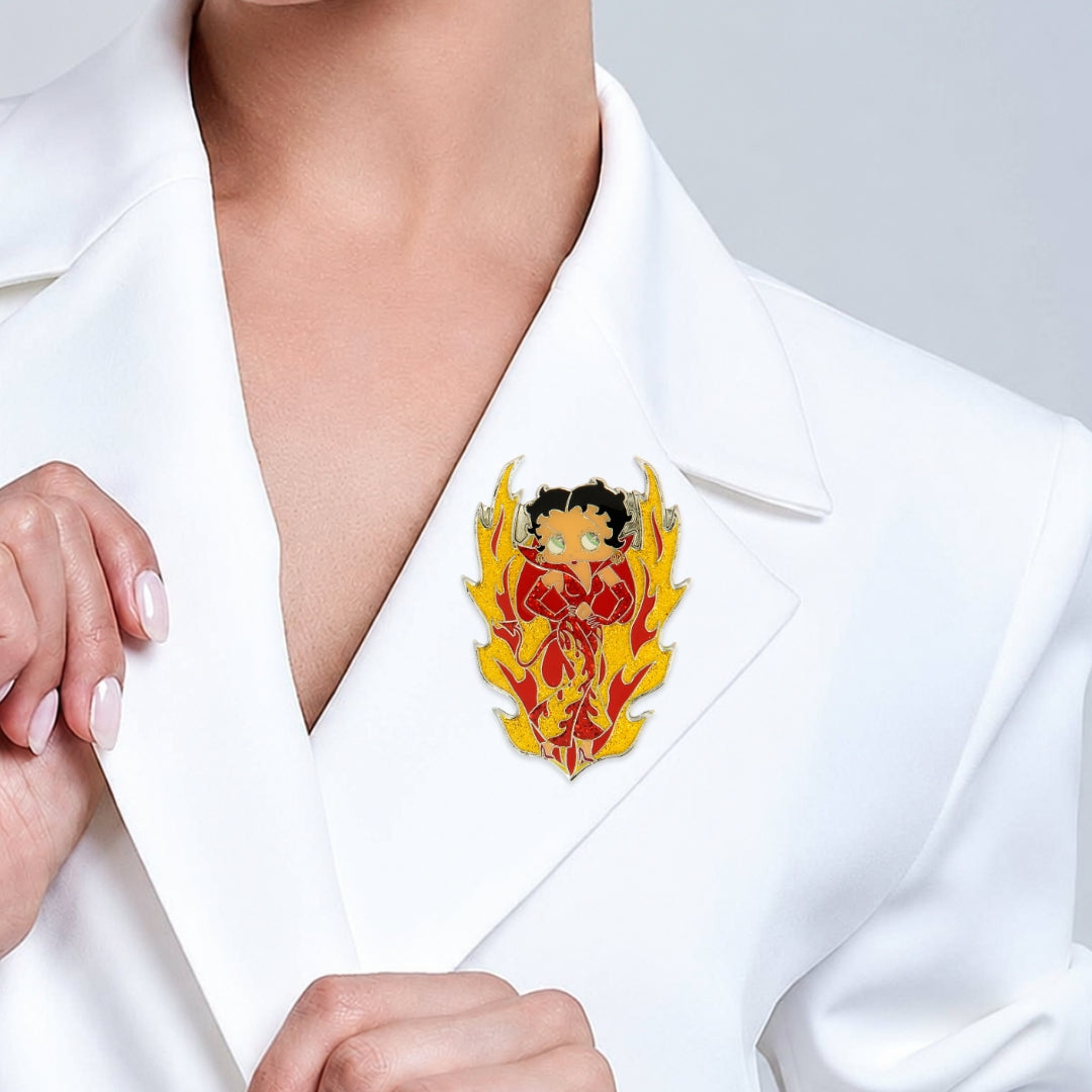 Betty Boop Badgirl Lapel Pin
