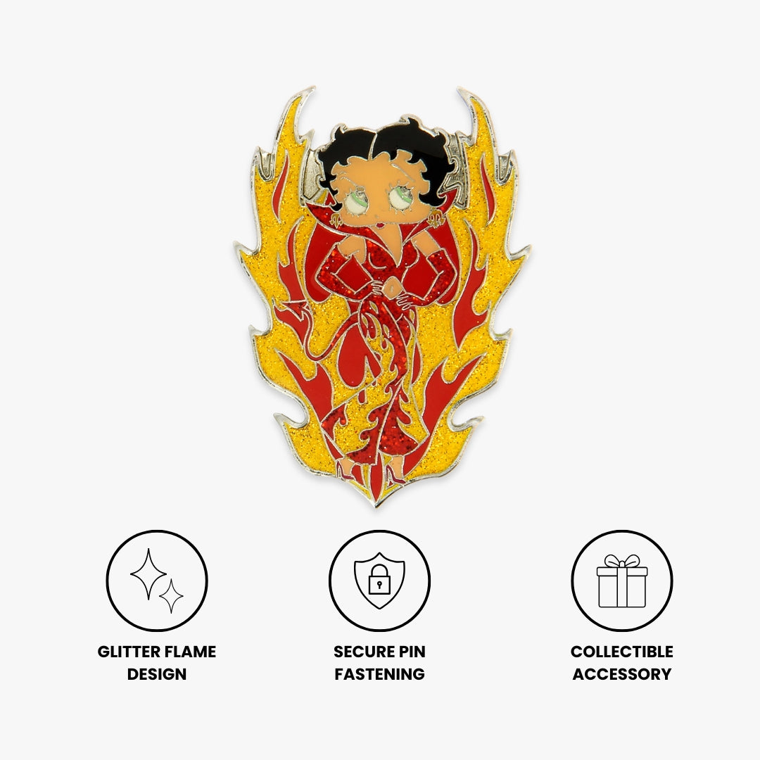 Betty Boop Badgirl Lapel Pin