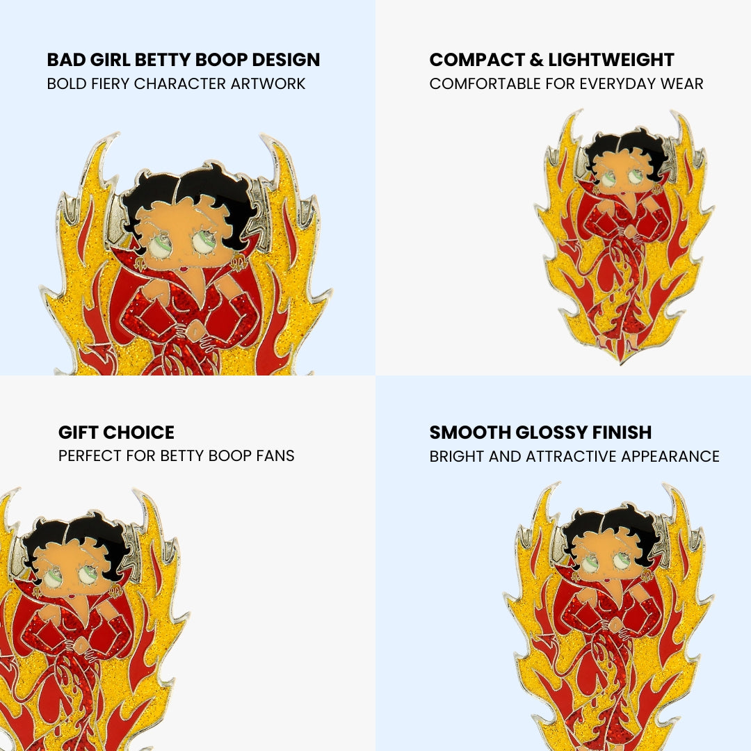 Betty Boop Badgirl Lapel Pin