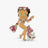Betty Boop Beach babe Fridge Magnet