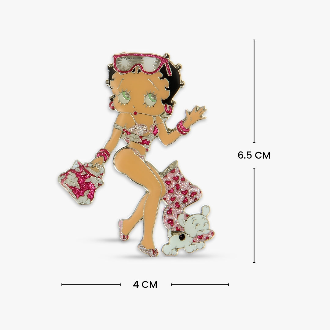 Betty Boop Beach babe Fridge Magnet
