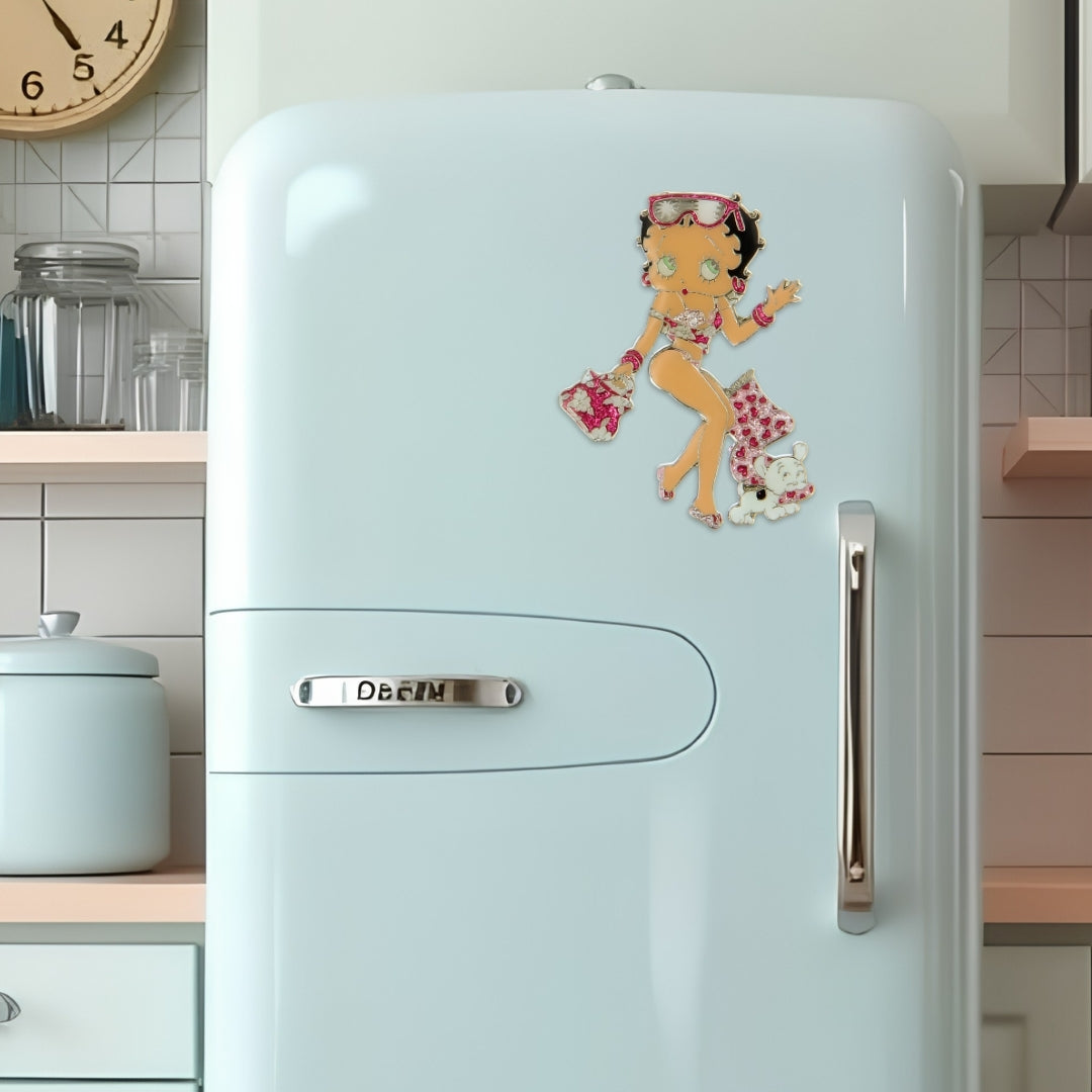 Betty Boop Beach babe Fridge Magnet