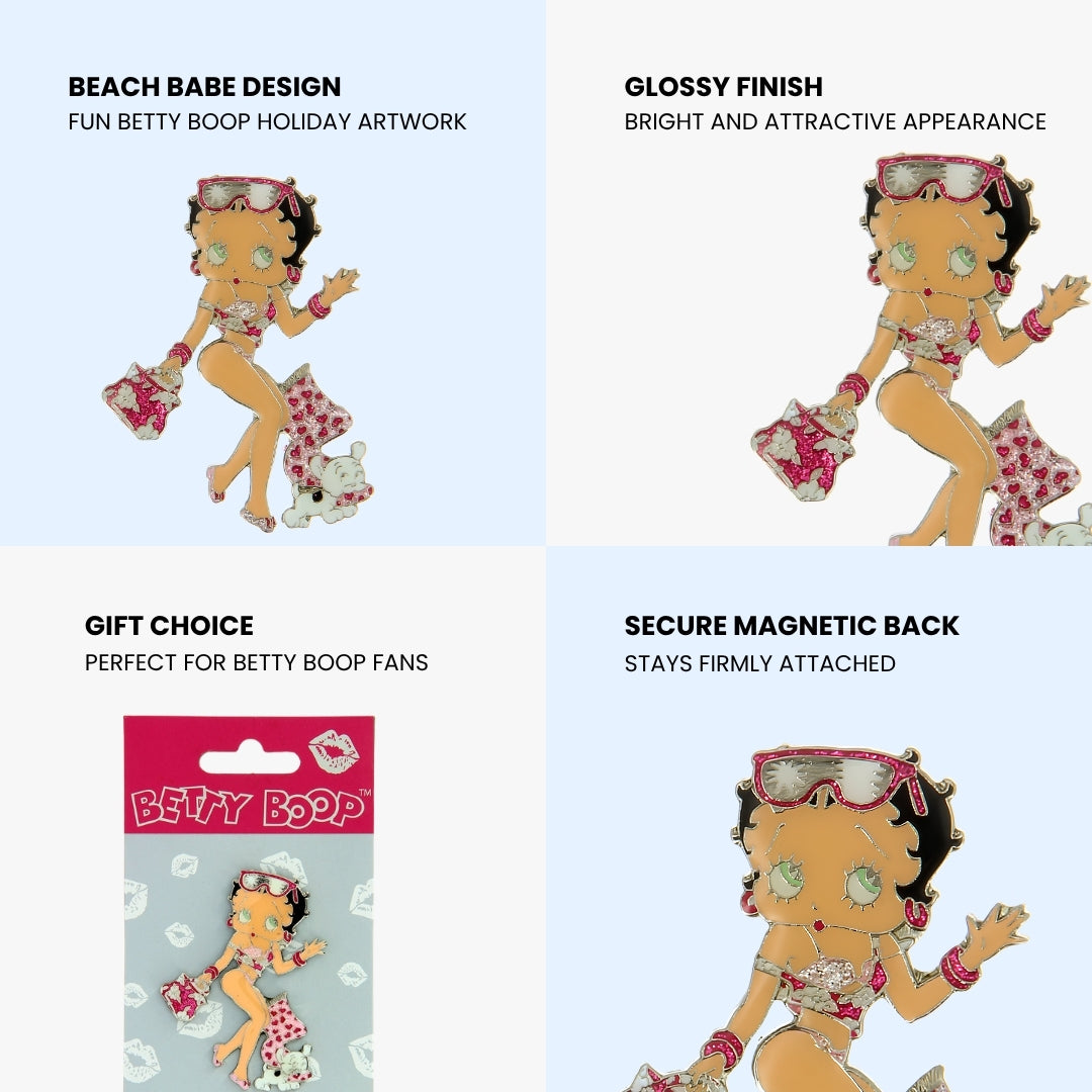 Betty Boop Beach babe Fridge Magnet