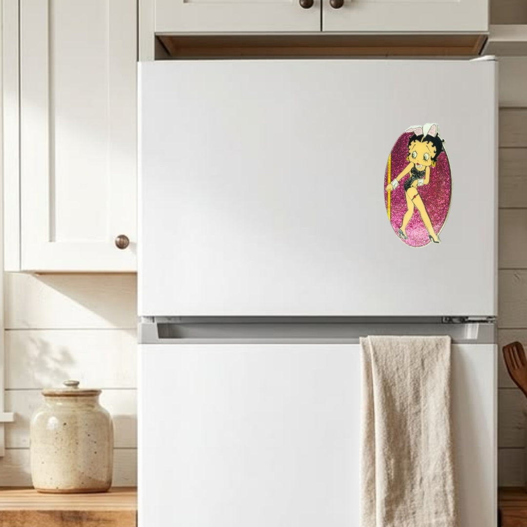 Betty Boop Bunny Fridge Magnet