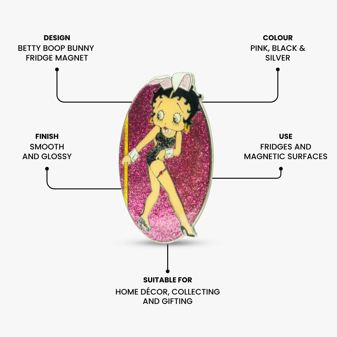Betty Boop Bunny Fridge Magnet