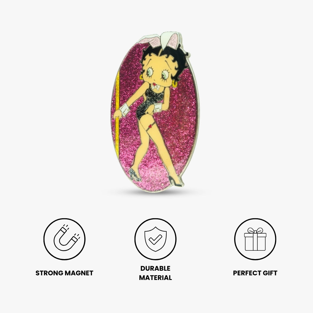 Betty Boop Bunny Fridge Magnet
